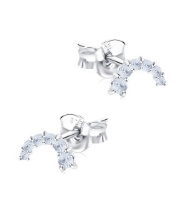 Multi Dots Silver Stud Earring STS-6847